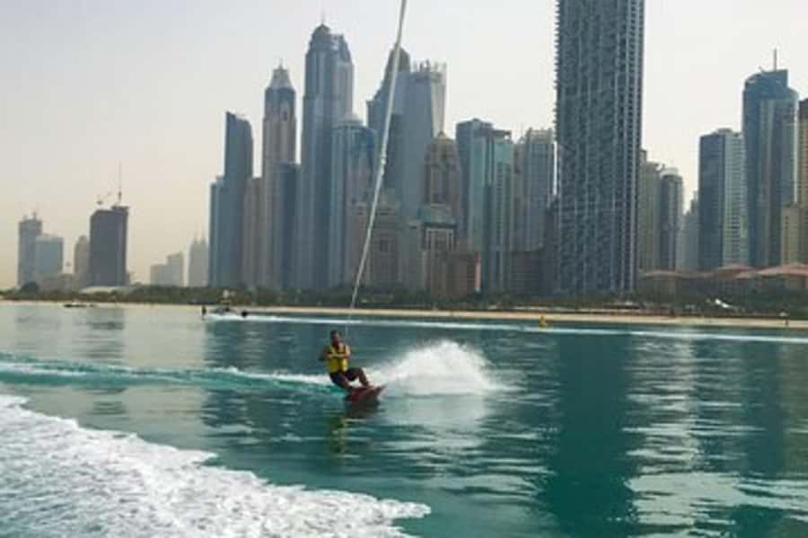 Dubai: 45Min Wakeboarding Experience - Wakeboarding beside Dubai’s most famous sail