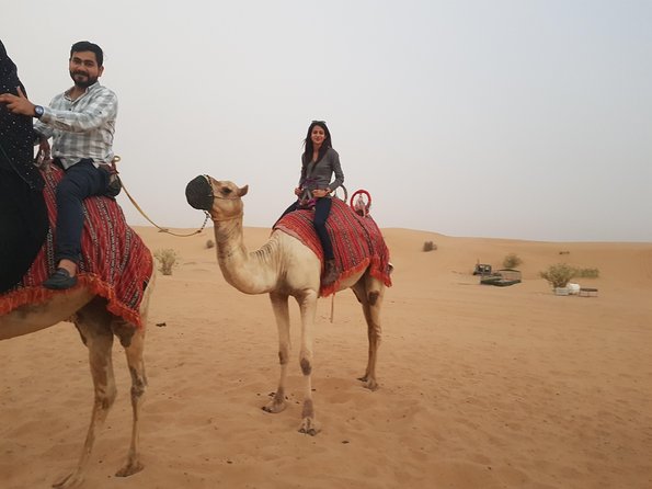 Dubai 4x4 Desert Safari, Quad Bike, Camel Ride & BBQ Dinner - Dune bashing in Lahbab