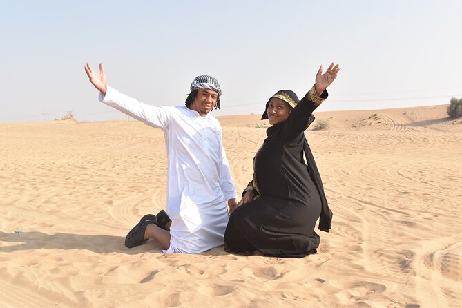 Dubai: 60Minute Self-Drive ATV Quadbike, Camel Ride, Sand Surfing - VIP Lounge and Refreshments