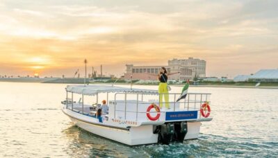 Abra Boat Tour in Atlantis, Palm, Ain Dubai & Marina