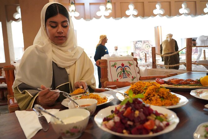 Dubai: Abu Dhabi Trip with Lunch at Al Khayma Heritage Restaurant - Etihad Towers and the Abu Dhabi skyline