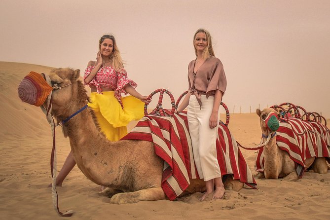 Dubai: Adventure Quad Bike Safari, Camel Ride & Refreshments - Leaving Dubai for the red dunes of Lahbab