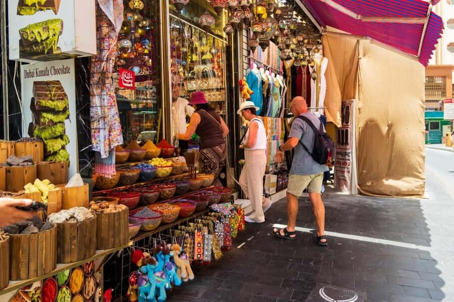 Dubai: Ain Dubai Wheel, Blue Mosque & Half-Day Guided Tour - Al Fahidi and the older face of Dubai