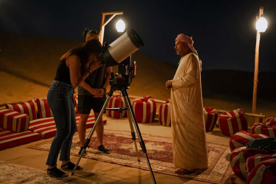 Dubai: Al Khayma Camp Experience with BBQ Dinner - Arriving at Al Khayma Camp from Dubai