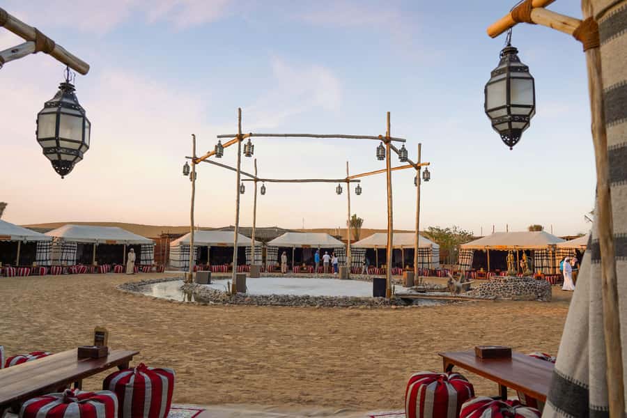Dubai: Al Khayma Camp Experience with BBQ Dinner - Three styles of evening entertainment