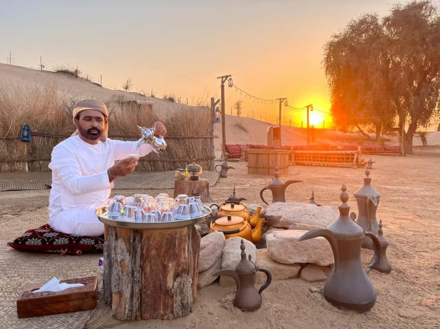 Dubai: Al Marmoom Oasis Horse Riding Experience with Snack - Arriving at Al Marmoom Desert Oasis