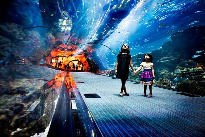 Dubai Aquarium and Underwater Zoo - Small animals keep the visit from feeling one-note