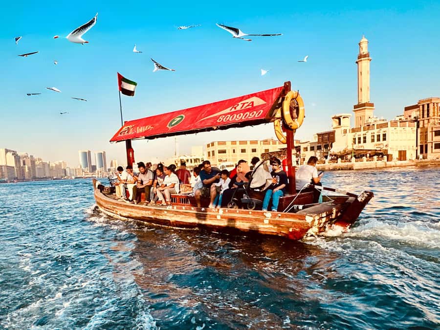 Dubai: Authentic Old Town, Souks, Tastings & Abra Boat Tour - Inside the old Emirati houses
