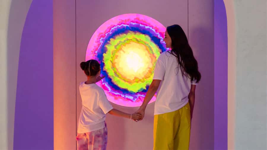 Dubai: AYA Universe Entry Ticket - The 12 worlds, from cosmic views to glowing gardens