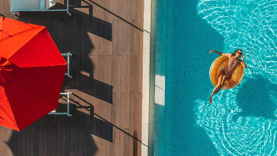Dubai: Beach Day on the Palm with Skyline Views - Pool access, beach access, and the best place to cool off