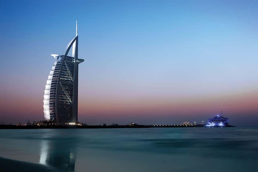 Dubai: Big Bus Panoramic Night Tour & Optional Dinner Cruise - Dubai Harbour, Palm Jumeirah, and Atlantis