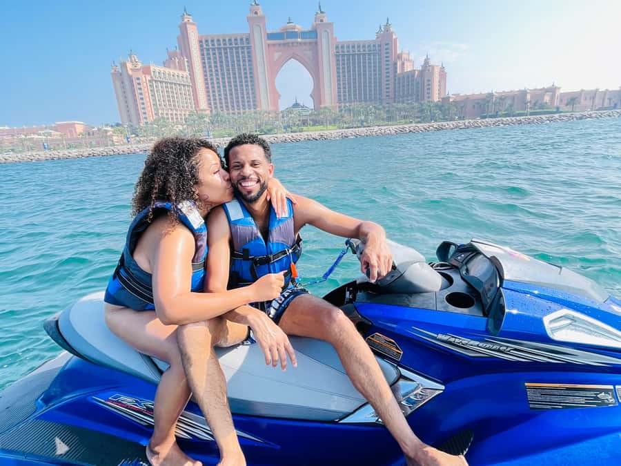 Dubai: Burj Al Arab and Atlantis Jet Ski Tour - What is included for $32 per group?