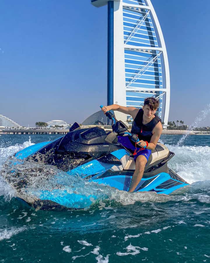 Dubai: Burj Al Arab Jetski Tour - What the jet ski feels like for a first-time rider