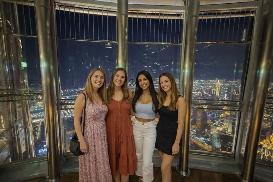 Dubai by Night with Burj Khalifa Entrance Ticket - Burj Al Arab is a photo stop, not a hotel visit