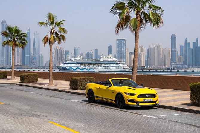 Dubai Cabrio Tour: Guided Tour of Top Sights in a Convertible Car - Price, timing, and value