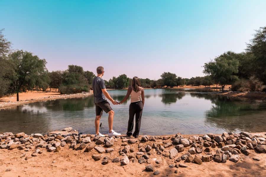 Dubai: Camel Safari, Wildlife & Lakeside Breakfast - The camel ride, at a steady desert pace