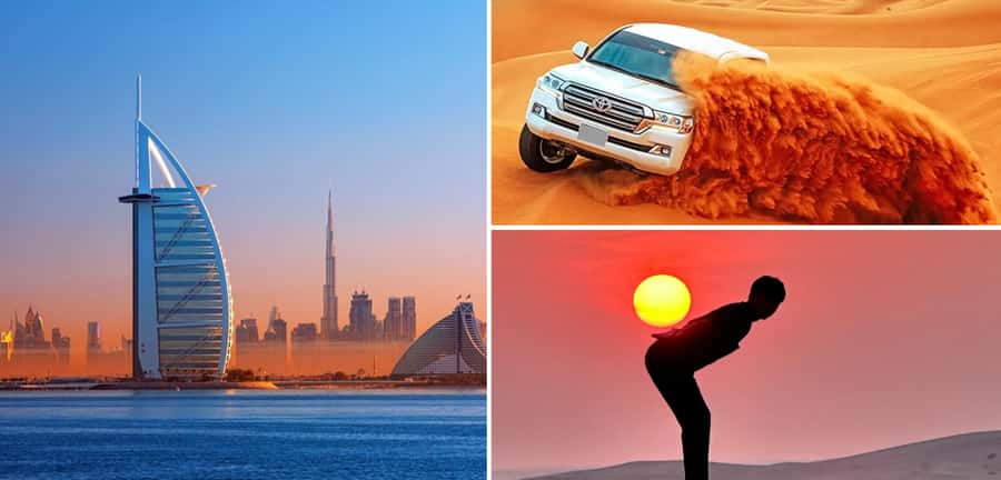 Dubai City Tour and Desert Safari Full-Day Combo - Modern Dubai from the Frame to the Palm