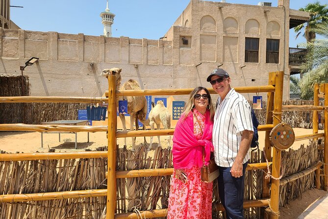 Dubai City Tour of Souks, Boat, Blue Mosque, Frame & Burj Khalifa - Gold, spices, and the old trading quarter