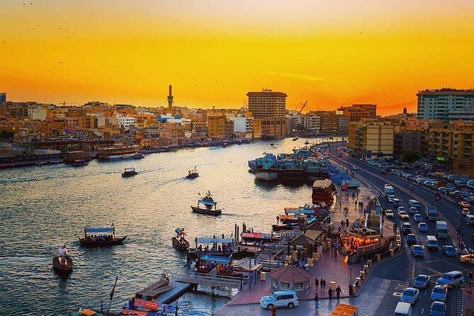 Dubai City Tour - The History from Riding Camel to Riding Ferrari - Spice and gold in Deira