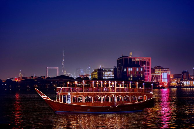 Dubai Creek Luxury Dhow Dinner Cruise with Optional Transfer - Is $72.90 a fair price?