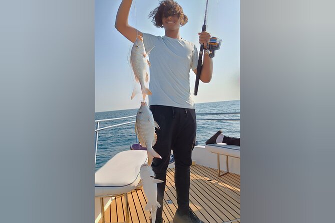 Dubai Deep Sea Fishing 4 hours + BBQ of Catch - Setting Out From Dubai’s Marina Waters