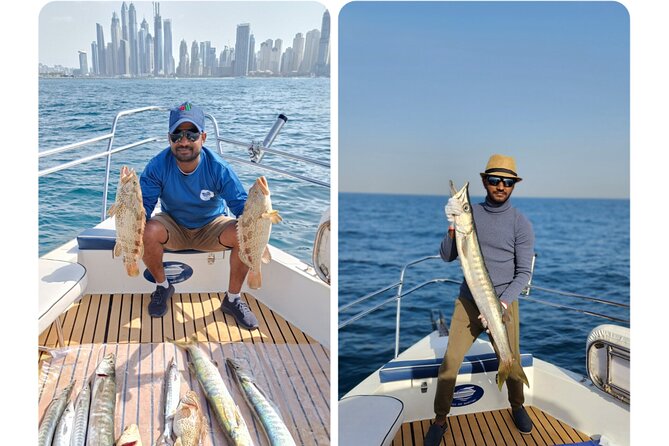 Dubai Deep Sea Fishing 4 hours + BBQ of Catch - A Boat Built for a Small Private Group