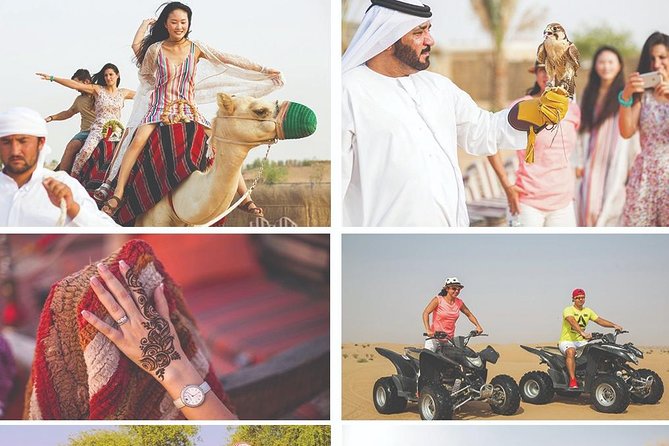 Dubai Desert 4x4 Dune Bashing, Sandboarding, Camel Riding, Dinner - Key points to know before booking