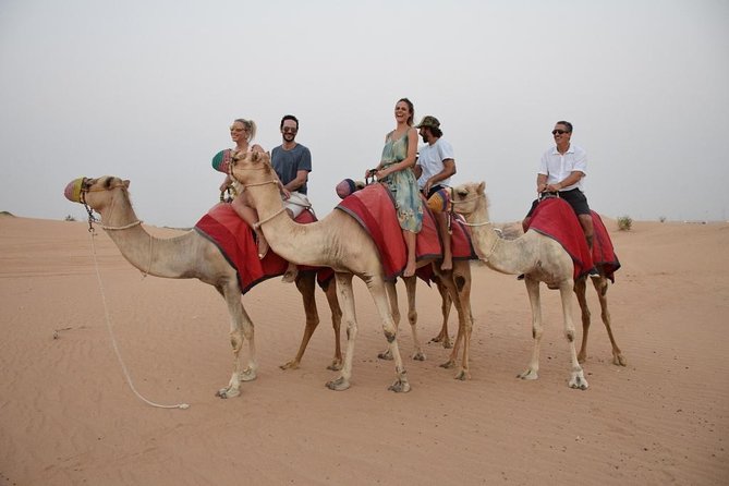 Dubai Desert 4x4 Dune Bashing, Sandboarding, Camel Riding, Dinner - From Dubai hotel to open desert