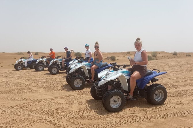 Dubai Desert 4x4 Dune Bashing, Self-Ride 30min ATV Quad, Camel Ride,Shows,Dinner - The 4x4 dune-bashing ride