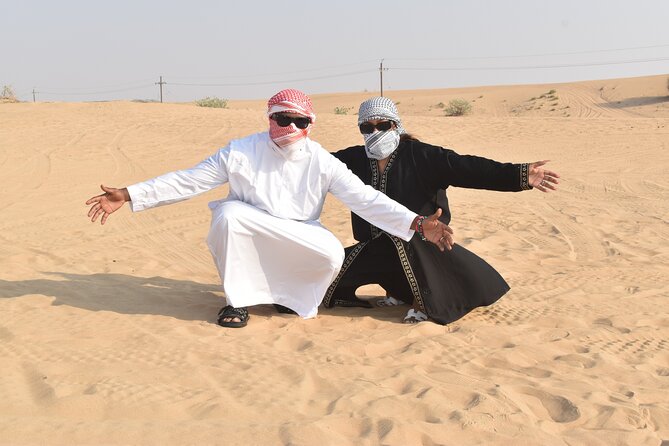Dubai Desert 4x4 Dune Bashing, Self-Ride 30min ATV Quad, Camel Ride,Shows,Dinner - What the $75 price really covers