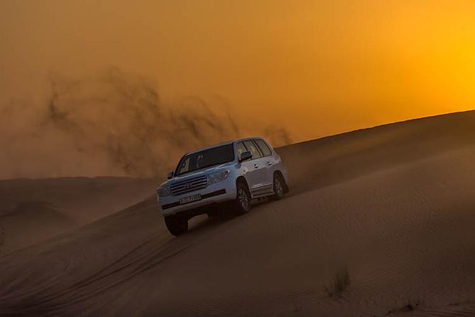 Dubai Desert 4x4 Safari with Camp activities & BBQ Dinner - Leaving Dubai for the Lahbab dunes