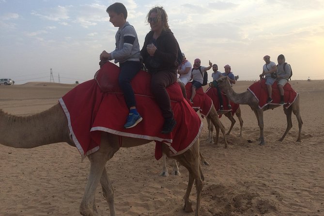 Dubai: Desert Camel Ride with Live Shows & BBQ Buffet Dinner - BBQ dinner under the stars