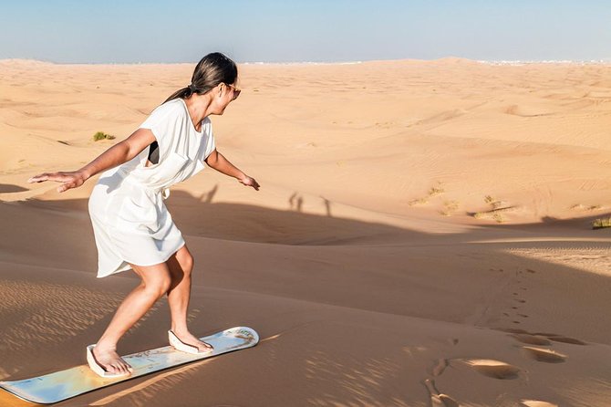 Dubai Desert Journey: Red Dunes Safari with BBQ in Bedouin Camp - What $68.16 buys you