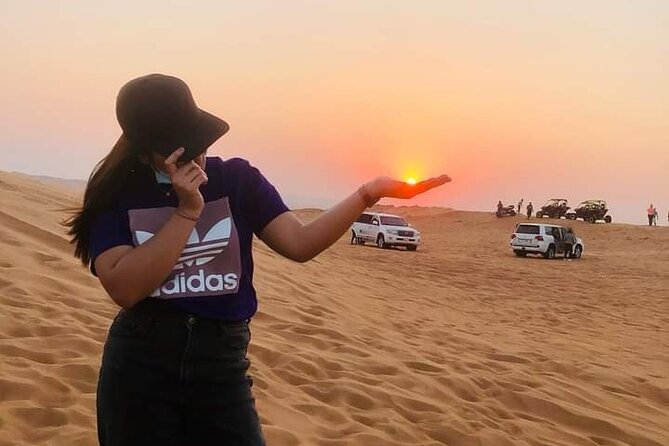 Dubai Desert Safari Adventure - Dune bashing with Raja, Muhammad, Salman, or Suleman