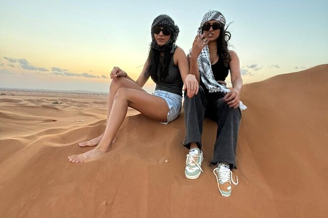 Dubai Desert Safari:BBQ Dinner, Dune Bashing & Live Entertainment - The camp welcome and evening setting