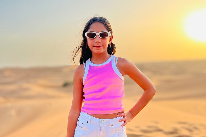 Dubai Desert Safari, BBQ, Live Shows, Camel, Sandboard (7-Hours) - BBQ dinner with vegetarian and nonvegetarian choices