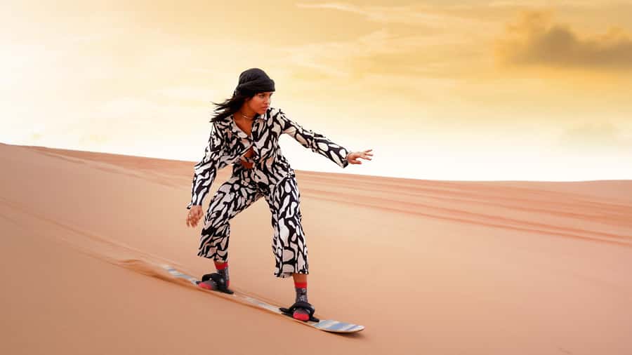 Dubai Desert Safari - Camel Ride, Sandboarding & 30 Min Quad - The camel ride is brief but still worthwhile
