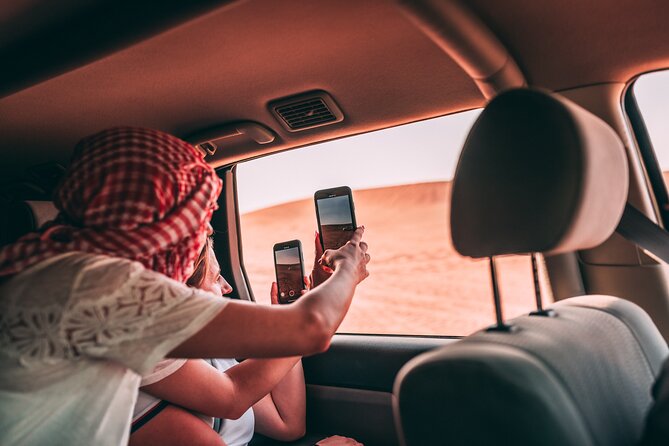 Dubai Desert Safari, Camel Ride, Shisha, Henna, Live BBQ & Shows - Arriving at the evening Bedouin-style camp