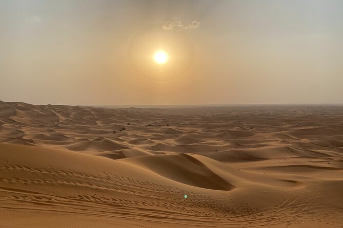 Dubai Desert Safari, Camel Ride, Shisha, Henna, Live BBQ & Shows - BBQ dinner, drinks, and table upgrades