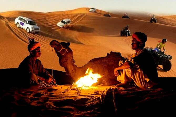 Dubai Desert Safari Dune Bashing, 60min ATV Quad, Camel Ride, BBQ - Why this safari offers good value at $56.05