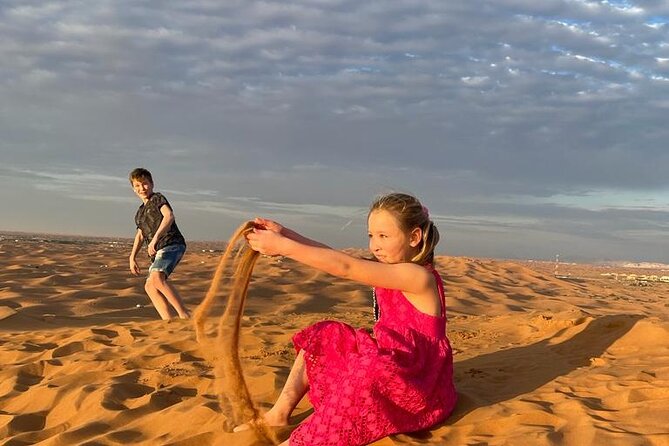 Dubai Desert Safari: Dune Bashing, Camel Ride & BBQ Dinner - The guide and the group experience