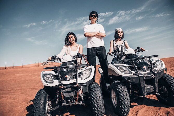 Dubai Desert Safari: Dune Bashing, Camel Ride & BBQ Dinner - Sunset over the sand