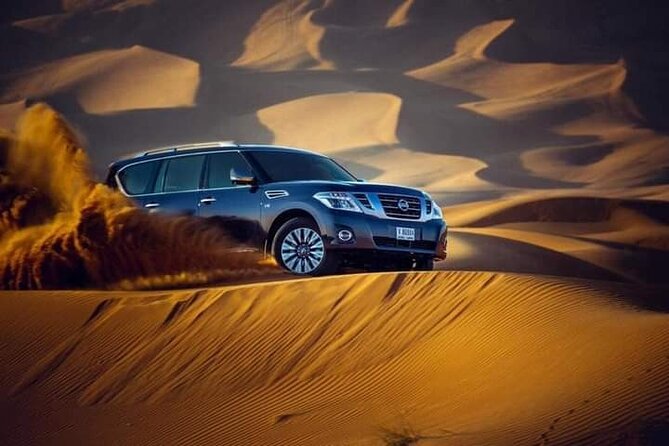 Dubai Desert Safari Dune Bashing, Camel Ride, Sand Boarding, BBQ Dinner. - Key points to know before booking