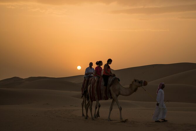 Dubai Desert Safari Dune Bashing, Camel Ride, Sandboarding & BBQ - Dune bashing with Hassan, Mahmood, or Humayun