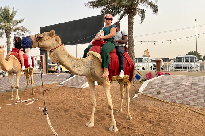 Dubai Desert Safari- Experience The Thrill in The Desert - The Al Awir camp after sunset