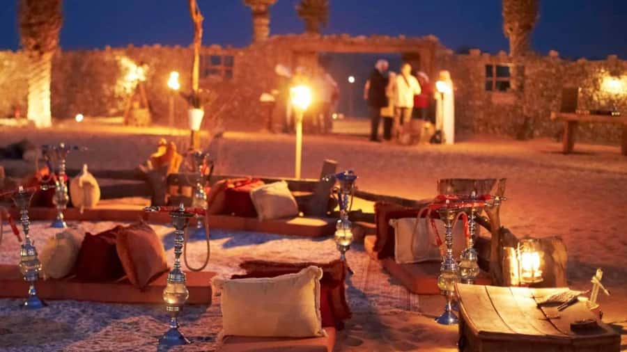 Dubai: Desert Safari or Hatta Tour with Kayaking - The desert camp, dinner, and live shows