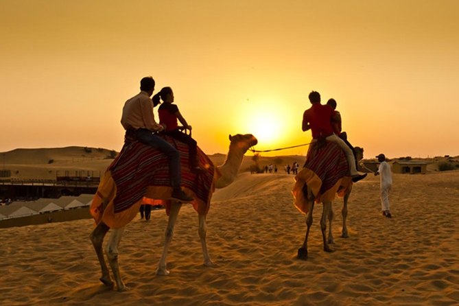 Dubai Desert Safari-Premium - The desert camp changes the mood