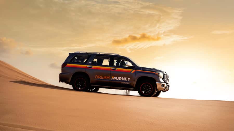 Dubai Desert Safari - Premium BBQ Dinner, Camel Ride & Shows - Forty-five minutes of dune bashing in the desert