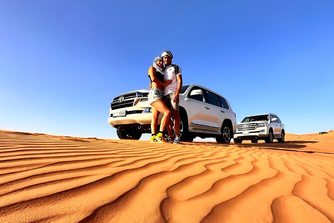 Dubai Desert Safari Premium Tour - Dune bashing and sandboarding