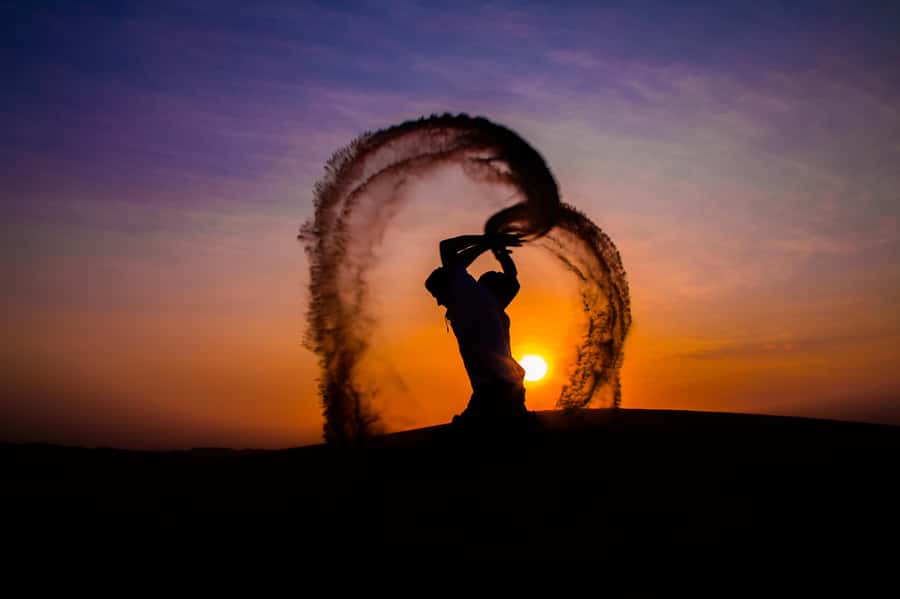 Dubai: Desert Safari, Quad Bike, Camel Ride & Al Khayma Camp - Al Khayma Camp: coffee, food, and a full evening program